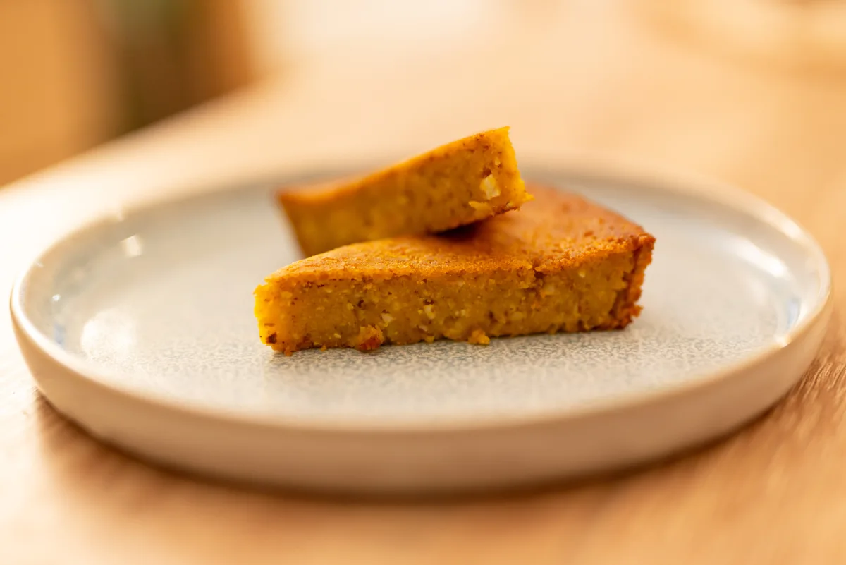 Torta di zucca alle mandorle